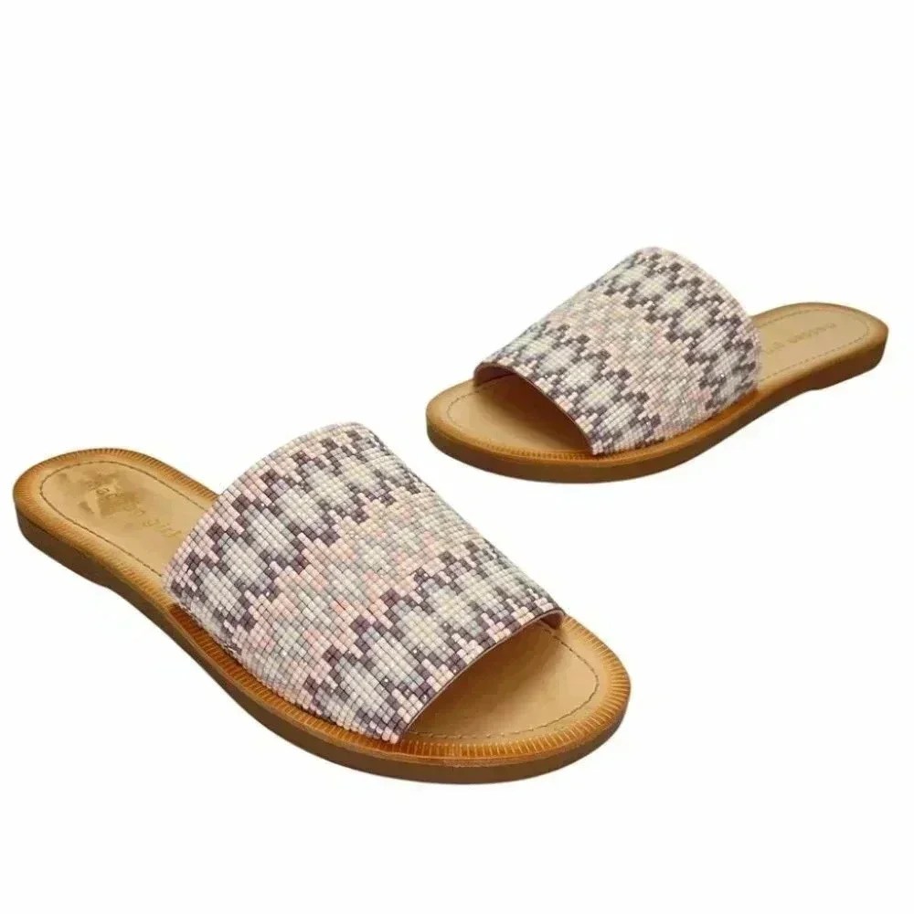 NWOB Madden Girl Luuluu Womens Slide Sandals